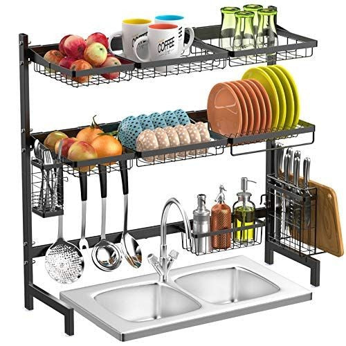 85cm Double Layer Sink Rack