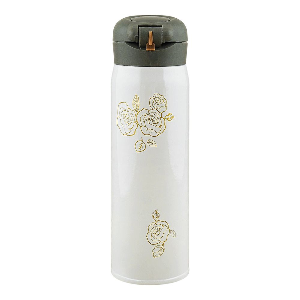 Starbucks Camellia Thermos Water Bottle - Off White - D-4
