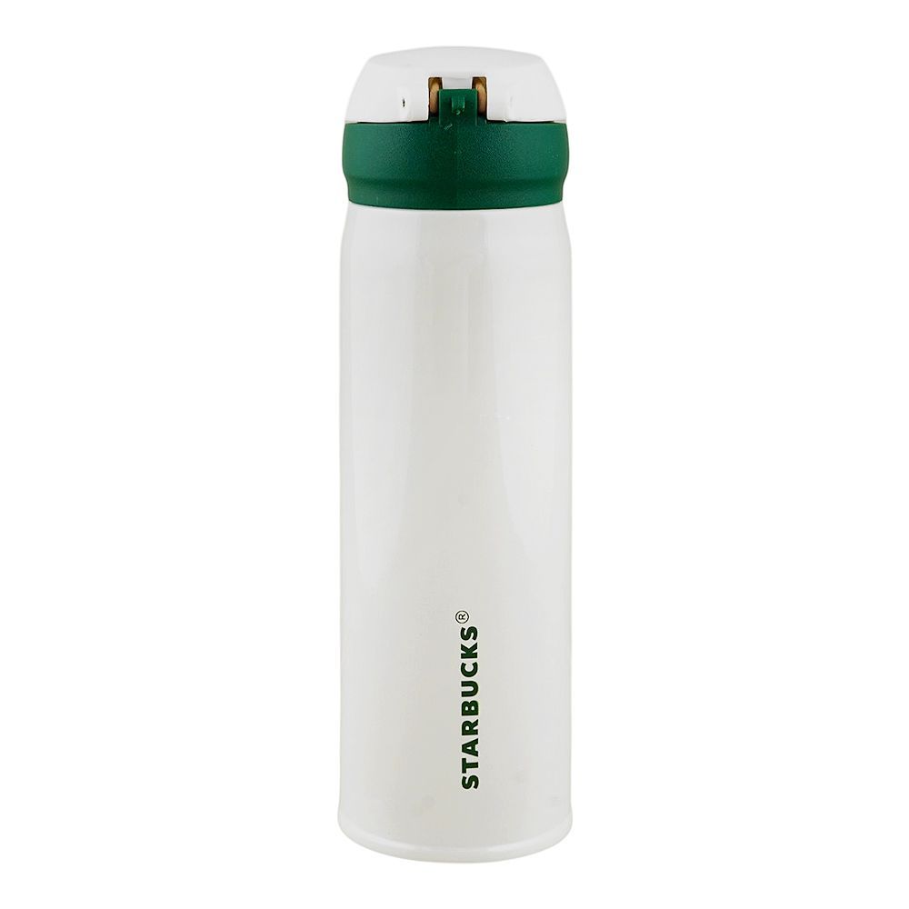 Starbucks Thermos Bottle - Green & Cream - I-9
