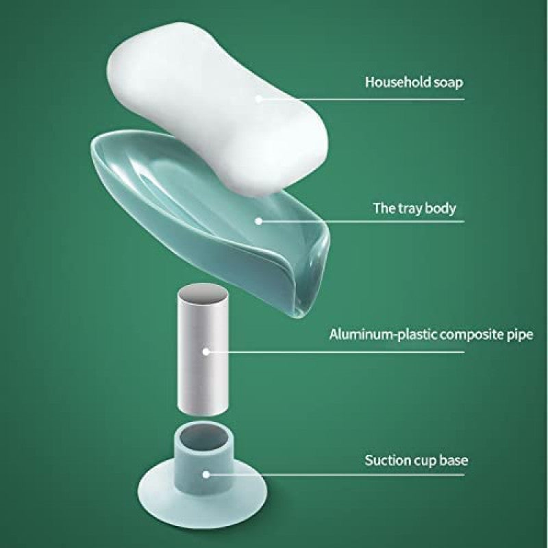 Self Draining Soap Dish Holder (1 Pcs)