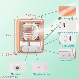 Rechargeable / Portable Water Spray Fan