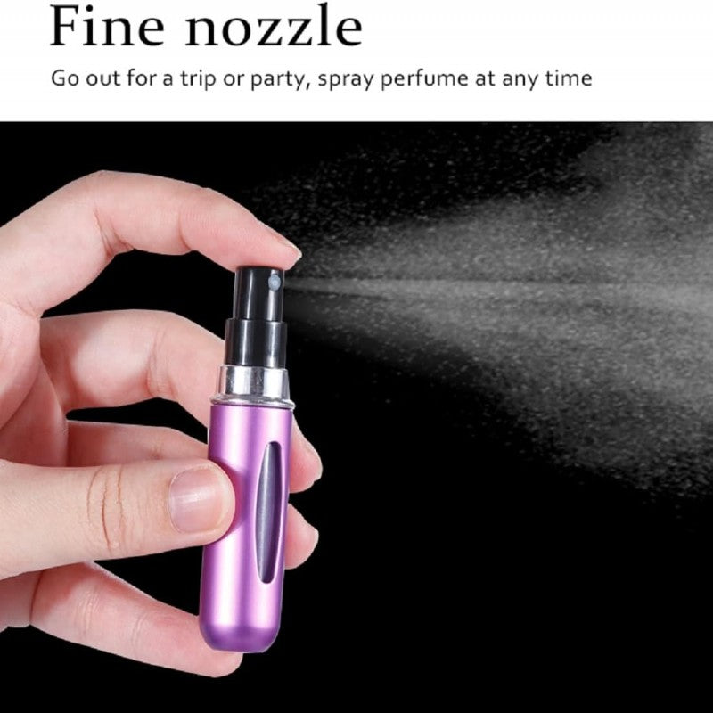 2pcs Refillable Mini Perfume Spray Bottle