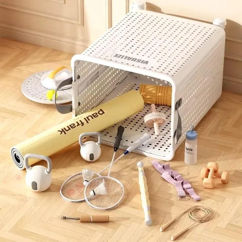 Large Capacity Movable Folding Laundry Basket
