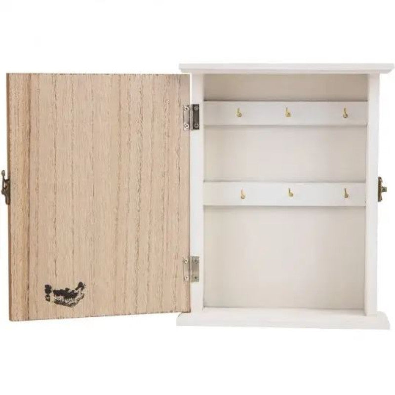 Wooden Home Sweet Home Heart Key Box Cupboard