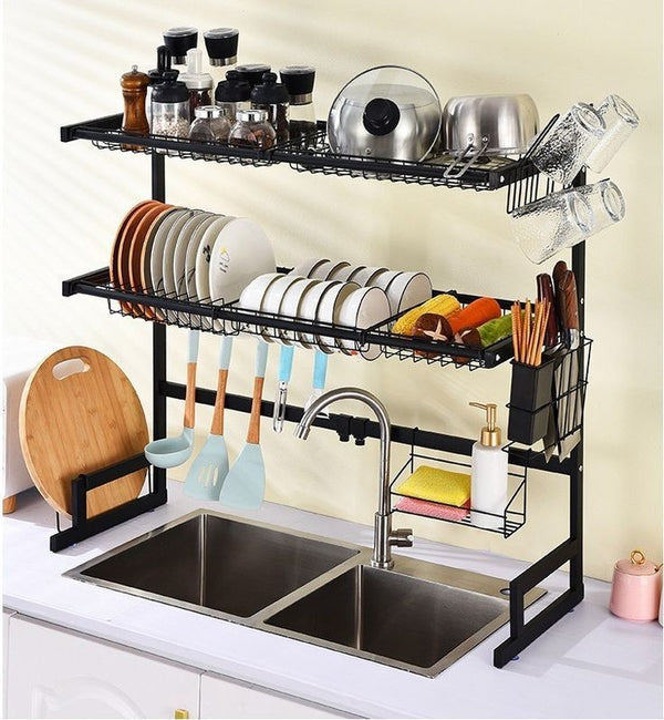 85cm Double Layer Sink Rack