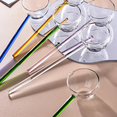 Heat Resistance Borosilicate Glass Tarka Spoon