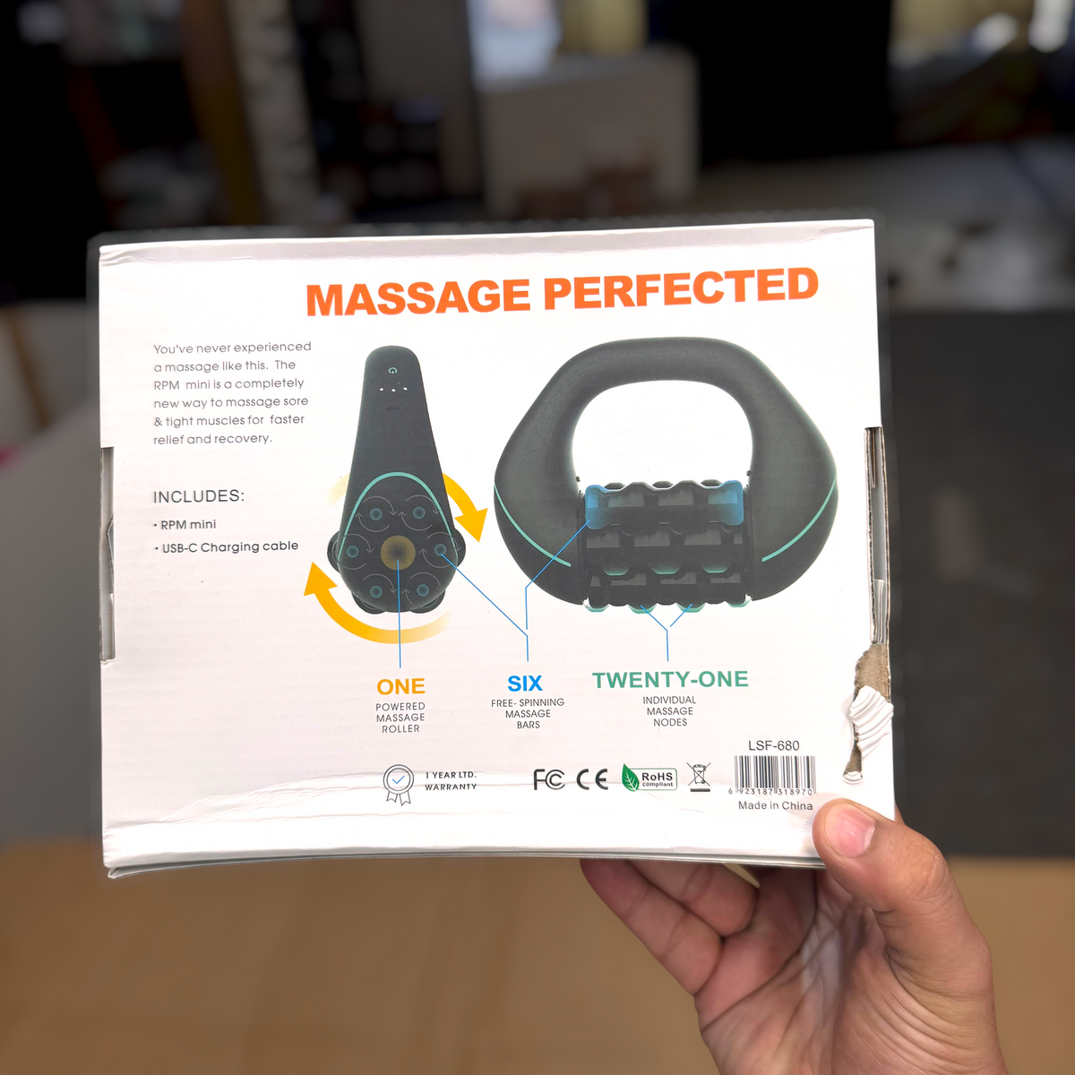 Powerful Rolling Massager