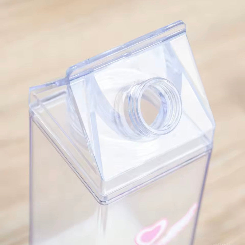 Creative Milk Box Style Water Bottle