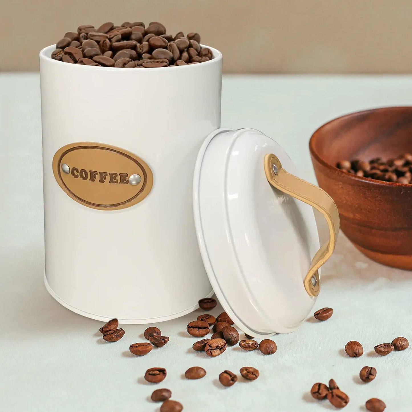 3-in-1 Tea, Sugar & Coffee Canister Set