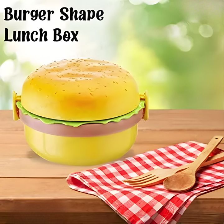 Burger Shape Lunch Box