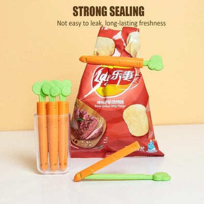 5pcs Carrot Sealing Clips
