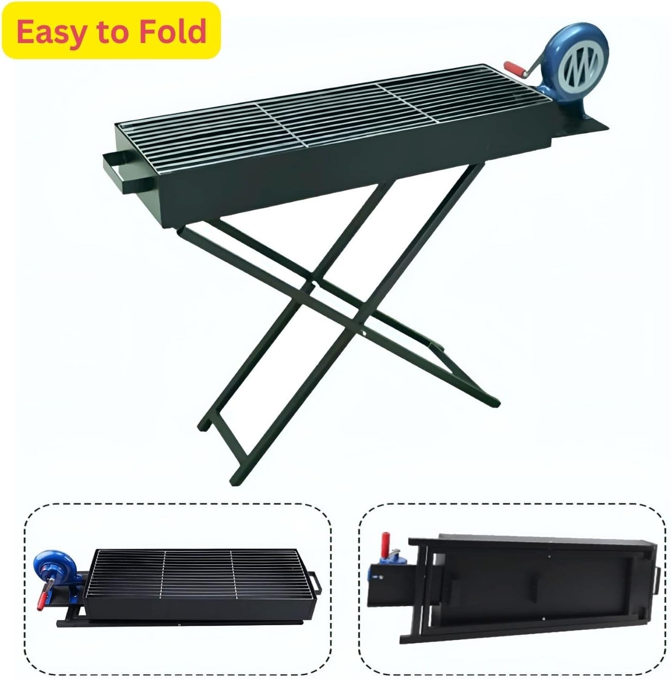 Heavy Duty BBQ Grill with Blower Fan