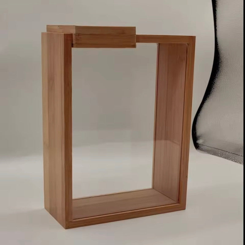 Wooden Cereal Storage Jar