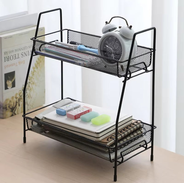 2 layer metal stand
