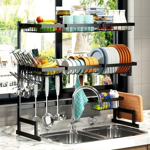85cm Double Layer Sink Rack