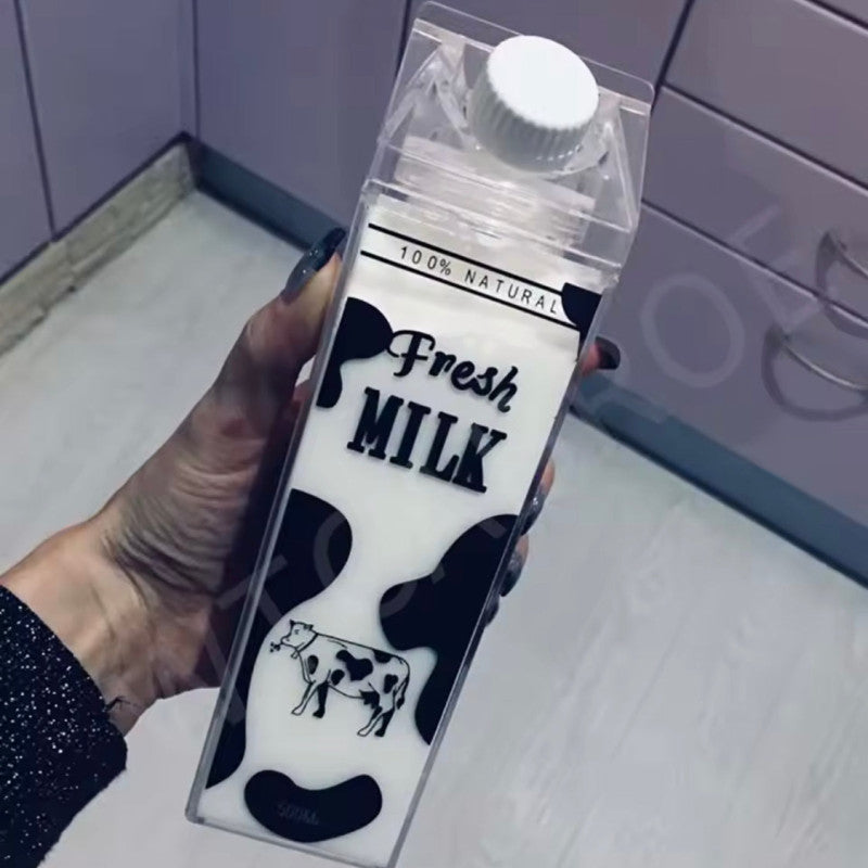 Creative Milk Box Style Water Bottle