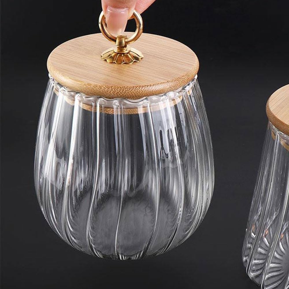 Round Airtight Glass Jar
