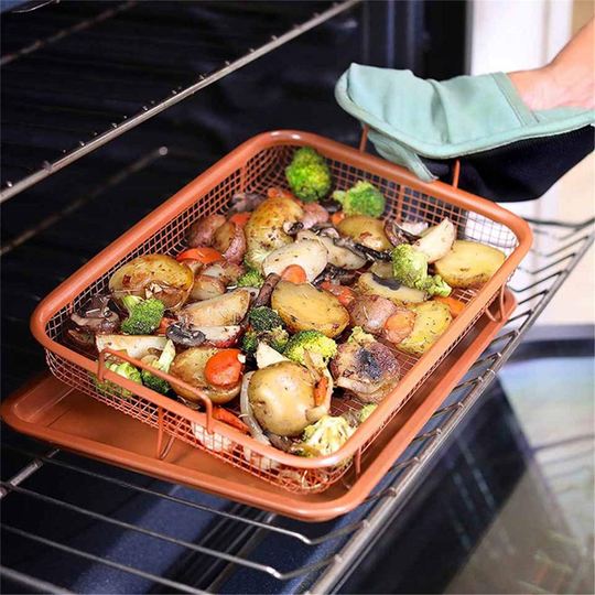 Crisper Nonstick Air Fryer Tray
