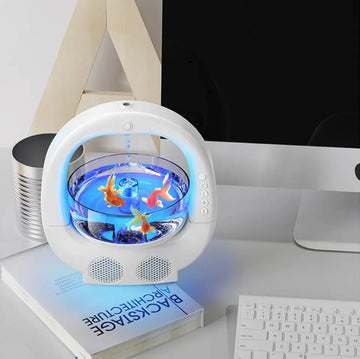Fish Aquarium Humidifier Diffuser with Bluetooth Speaker