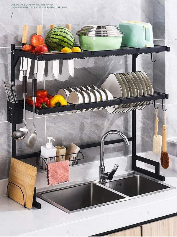 85cm Double Layer Sink Rack
