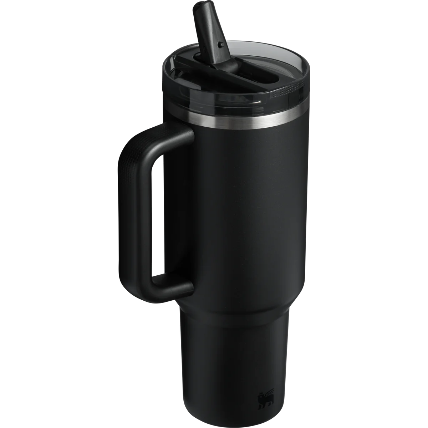 Stanley Quencher ProTour Flip Straw Tumbler | 40 OZ - Black 2.0