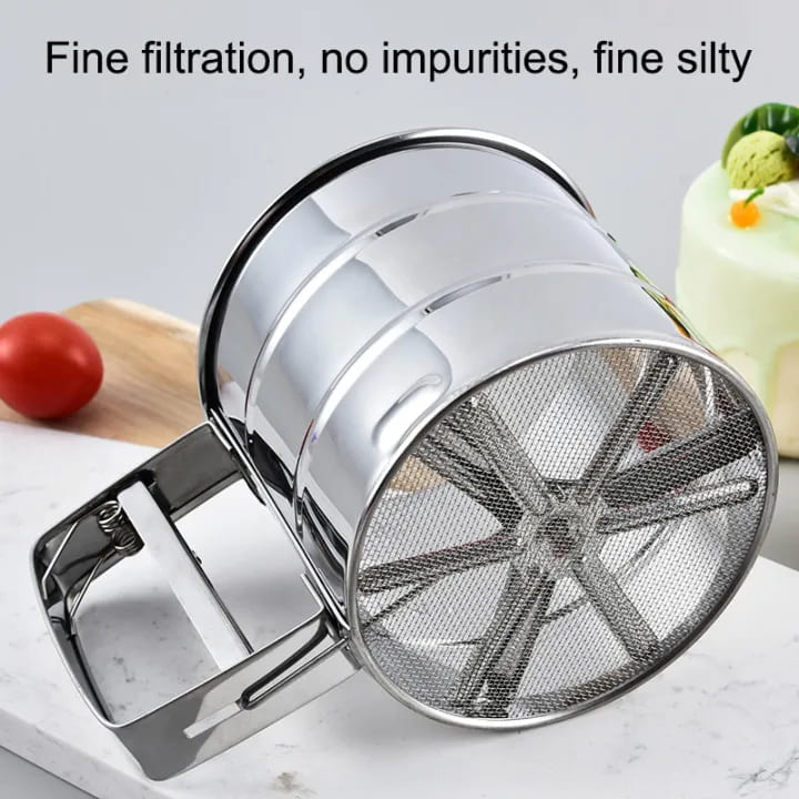 Premium Stainless Steel Flour Sifter