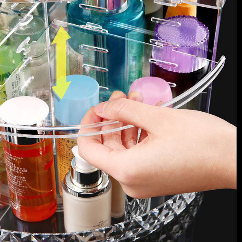 360 Degree Rotating Makeup Organizer