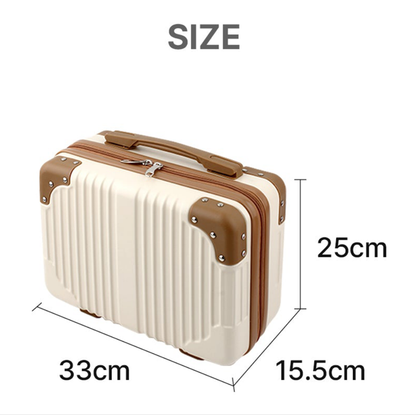 Double Caster Trolley Makeup Suitcase