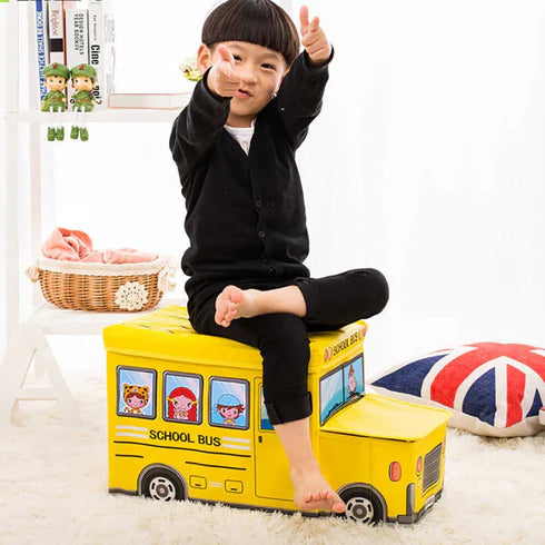 The Adventure - Foldable Bus Storage Box cum Seat