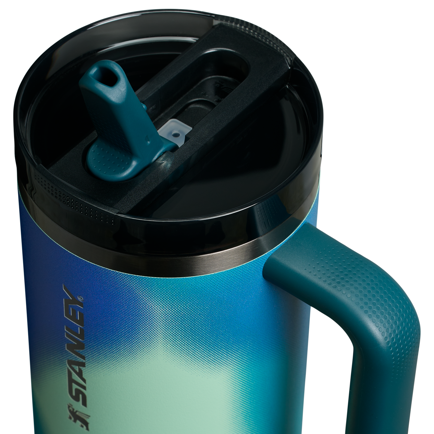 Stanley Frequency Quencher H2.0 FlowState™ Tumbler - Costal Teal Motion