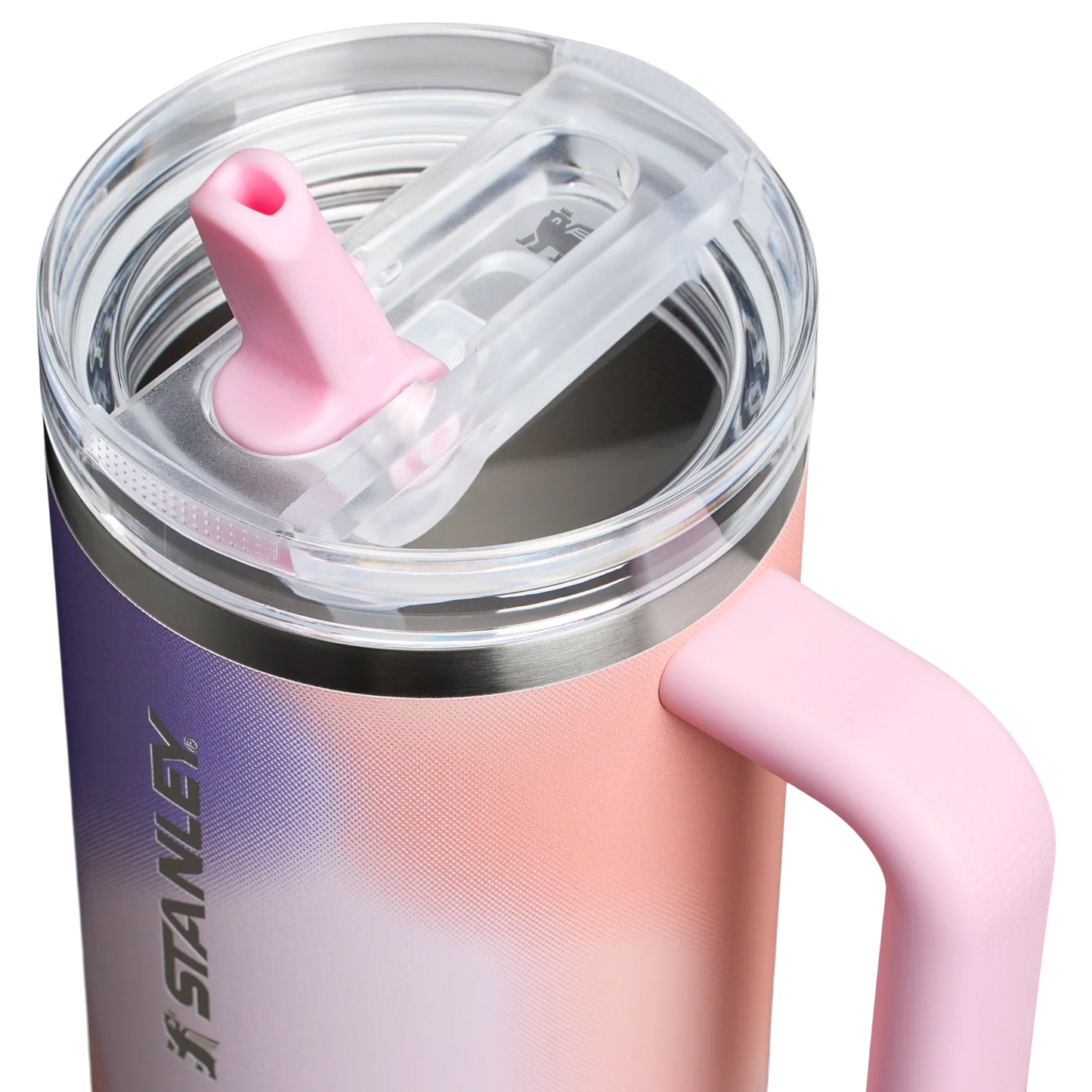 Stanley New Frequency Quencher ProTour Flip Straw Tumbler | 40 OZ - Rose Petal Motion