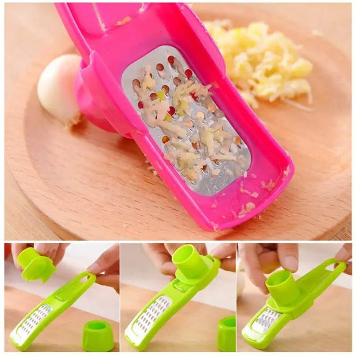 Plastic Garlic Ginger Grater Plastic Chopper