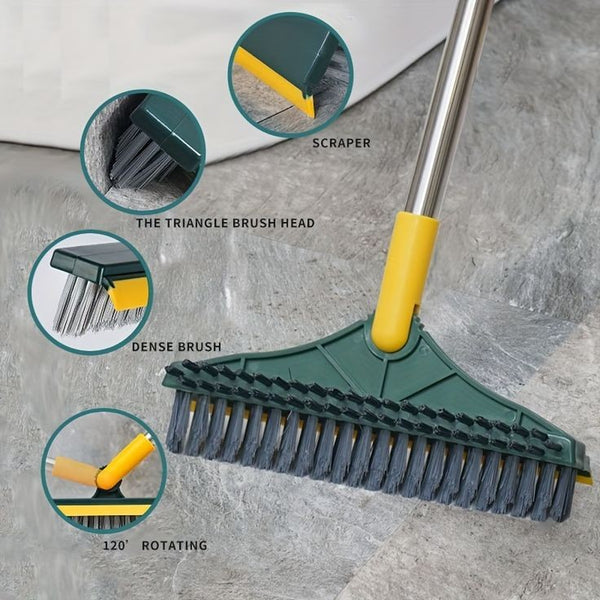 3in1 Floor Cleaner Wiper Brush