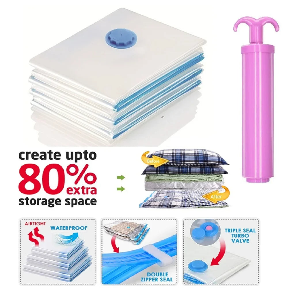 Space Saver Vacuum Storage Bag With Pump