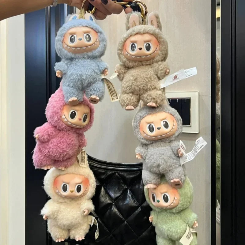 Labubu-Inspired Collectible Plush Keychain Toy