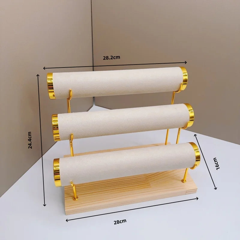 Wooden Bangle Holder Stand
