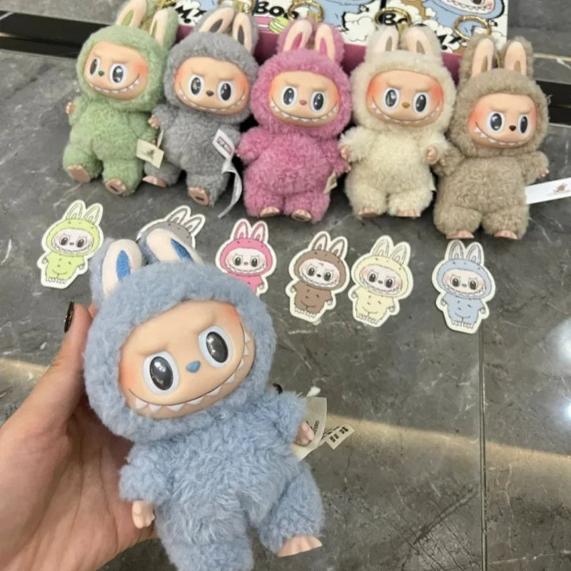 Labubu-Inspired Collectible Plush Keychain Toy