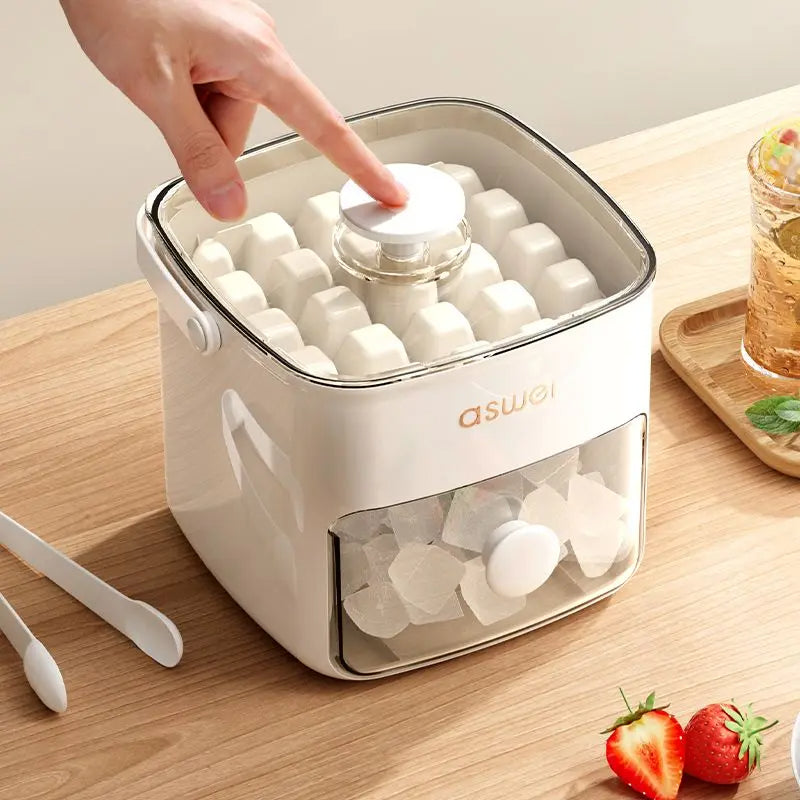 48 Grids Ice Cube Mold Easy Release Ice Maker