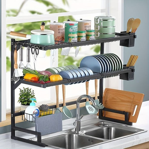 85cm Double Layer Sink Rack