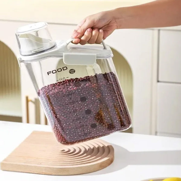 Food Storage Jar With Cup