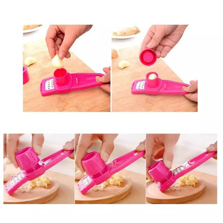 Plastic Garlic Ginger Grater Plastic Chopper