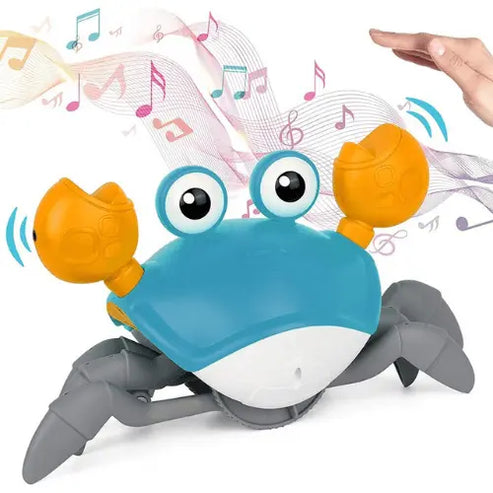 Rechargeable Crawling Crab with Infrared Sensors