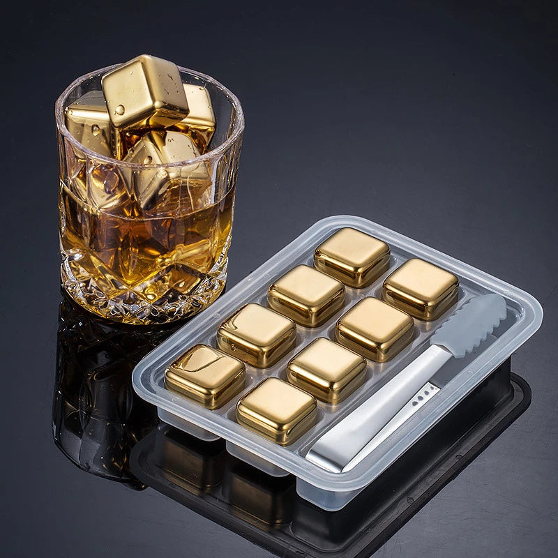 Reusable Stainless Steel Ice Cubes