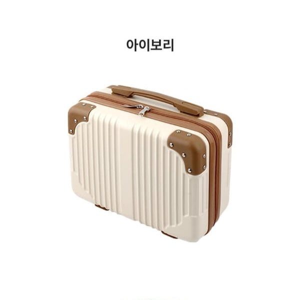 Double Caster Trolley Makeup Suitcase