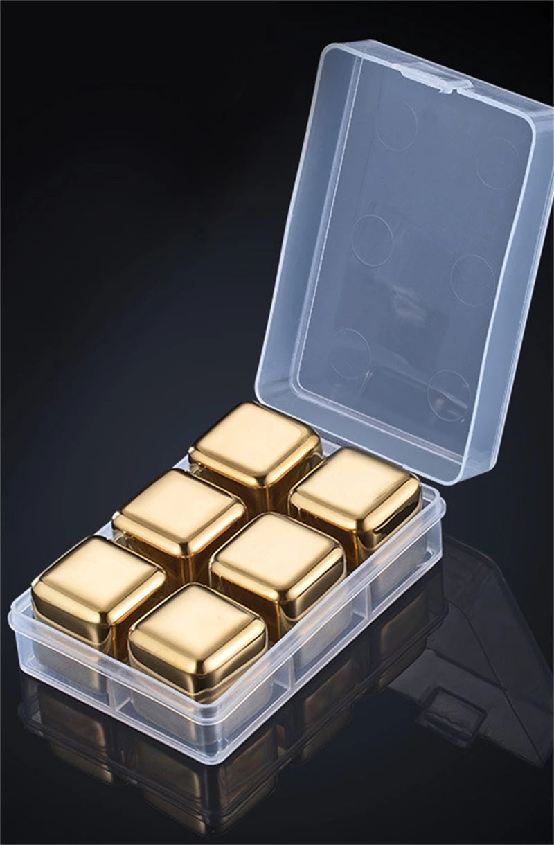 Reusable Stainless Steel Ice Cubes