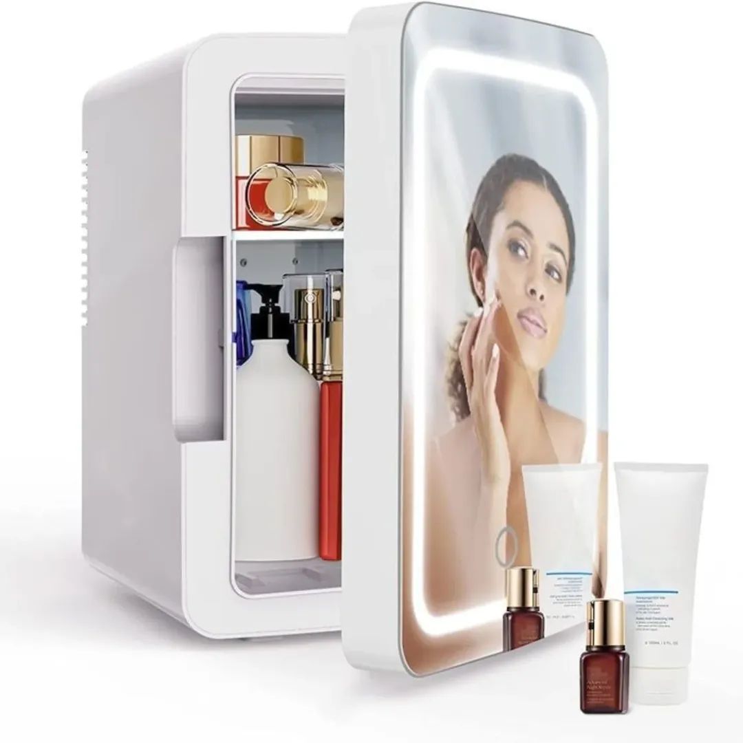 Mini Makeup Fridge – AC/DC Cooler & Warmer
