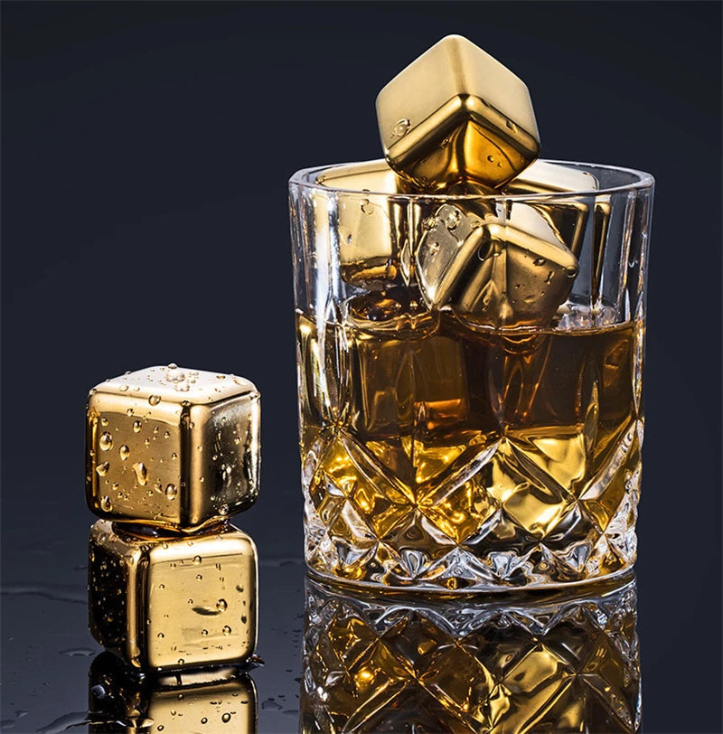 Reusable Stainless Steel Ice Cubes