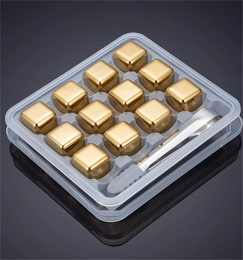 Reusable Stainless Steel Ice Cubes