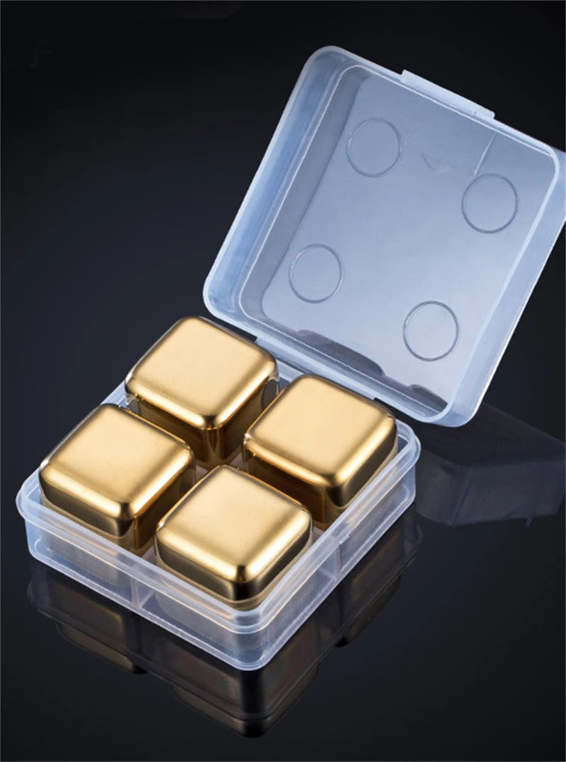 Reusable Stainless Steel Ice Cubes