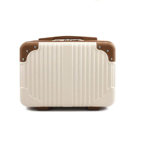 Double Caster Trolley Makeup Suitcase